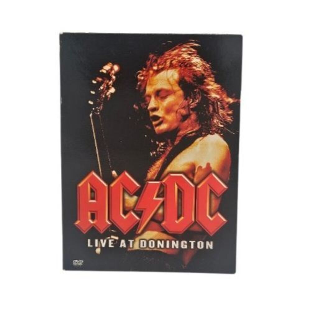 AC/DC Live At Donington DVD 2003 Angus Young Concert Music Video Tested